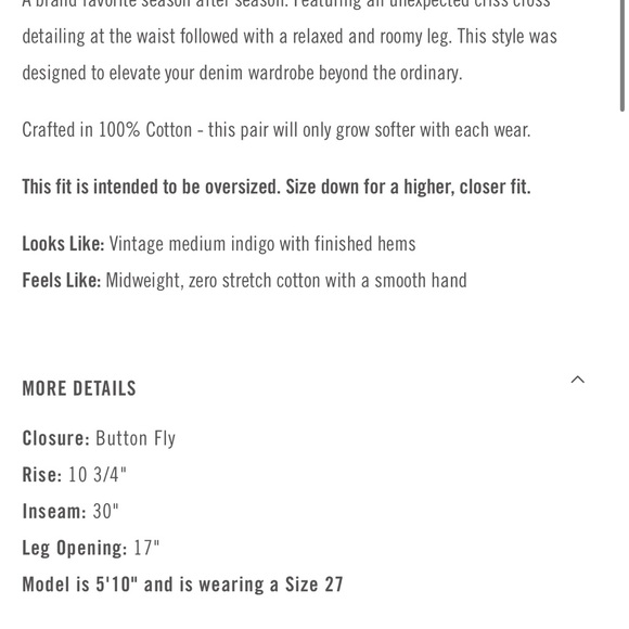 agolde criss cross jeans - Picture 6 of 6